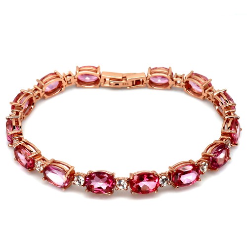 Natural pink mystic topas - natural, &
