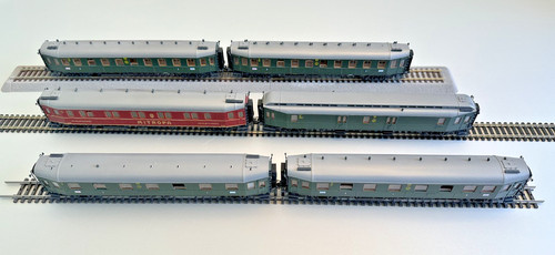 Roco schnellzug wagen set - roco, h0