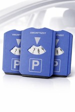 3x Parkscheibe mit Eiskratzer