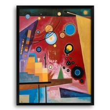 Schweres Rot - Kandinsky |