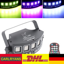 RGB Bühnenbeleuchtung DJ Projektor Disco LED Strobo Lichteffekt Lampe Party USB