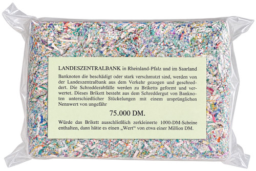 000 geschredderte - dm,