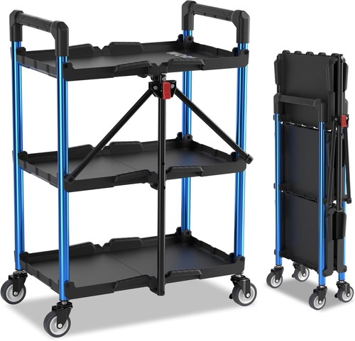 Klappbarer servierwagen - klappbarer,