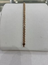 585 Gold Armband Rotgold/Weissgold 19cm lang.Neues Armband+Etikett.Rotgoldarmban