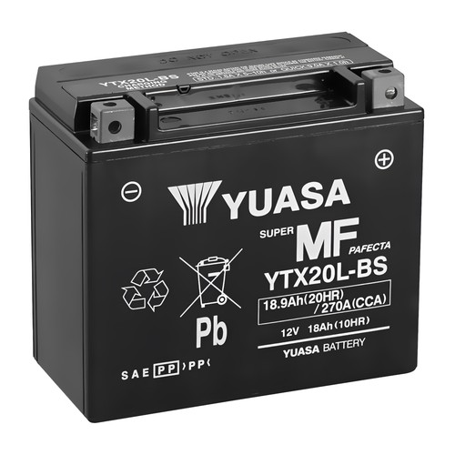 Batterie yuasa ytx20l 12v - ytx20l-bs,