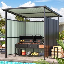 Grillpavillon 2x2m Metall