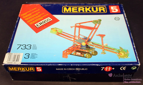Merkur metallbaukasten mit - merkur,