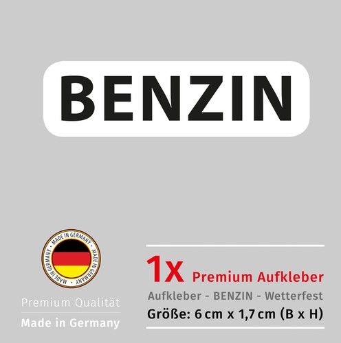 Aufkleber auto benzin tanken - auto,