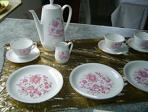 Feines kaffeeservice porzellan - feines,