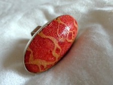 Ring SCHAUMKORALLE Silber 925