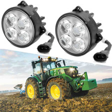 2 Stück LED-Fronteinsatz-Scheinwerfer für John Deere Traktor 6M 6R 6RH 6RC-Serie