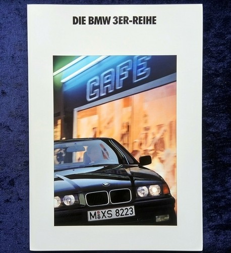 Bmw 3er prospekt 1 1992 - bmw, 3er,