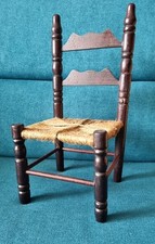 ​Vintage Miniatur Holzstuhl