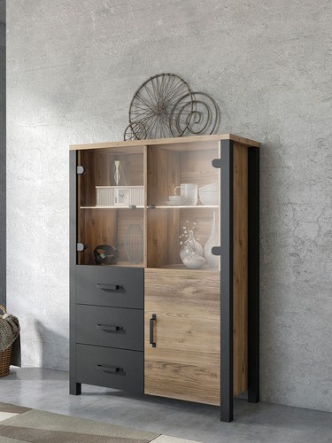 Highboard 101cm appenzeller