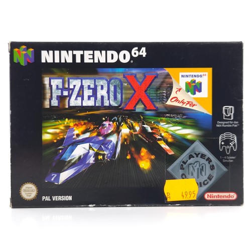 Nintendo spiel zero x - nintendo, 64