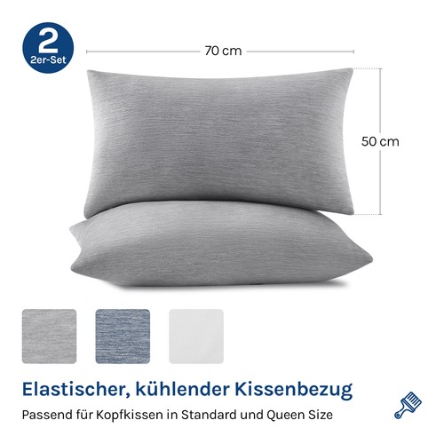 Woltu kühlender kissenbezug - kühlender,