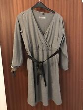 Bpc bonprix Collection Kleid Grau Umstandskleidung Still knielang 44 46 damen 