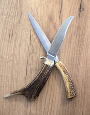 2x Vintage Jagdmesser Dolch