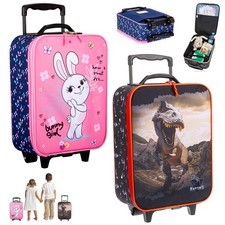 Kindertrolley Jungen Kinderkoffer Fabrizio Kinder Spiel Koffer Trolly 20582 Wahl