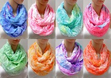 Loop-Schal Seide Seidentuch