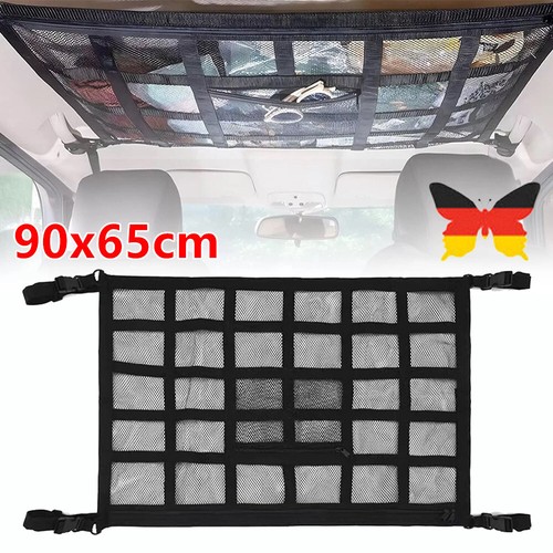 Gepäcknetz autodach 90x65cm - gepäcknetz,