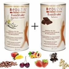 BasisKost Abnehm Shake von Reduzin mit Diätplan | 2 Dosen | 50 Diät Shake 