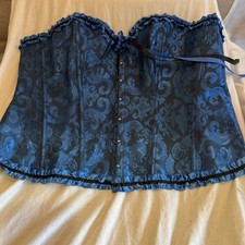 Blaue Damen, Corsage In Größe Zwei Xl