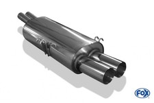 FOX Endschalldämpfer - 2x76