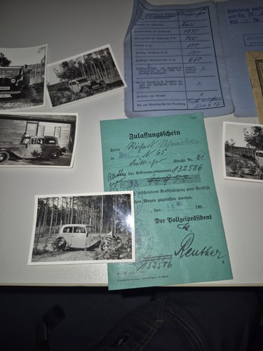 Orig kraftfahrzeugbrief dkw - orig.,