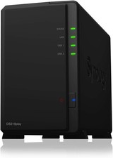Synology DiskStation DS218PLAY NAS-Server Gehäuse - 2 Bay, Schwarz