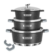 6/8-tlg Kochtopfset Induktion