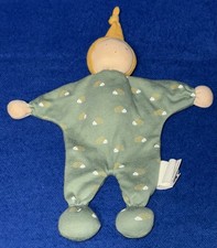 Schmusetuch Alana Puppe grün + Igel