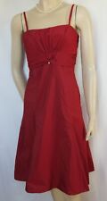 Cocktailkleid 36 rot Hochzeit Vera Mont Designer Kleid Taft Fest Abschlussball