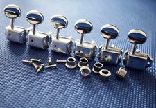 ! Fender Vintage RI Jazzmaster Jaguar TUNERS Tuning Pegs  Chrome from Mascis
