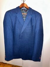 Sakko Wolle Blau 54 J. Philipp