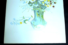 Frydl Prechtl-Zuleeg, Bild Blumenstrauß mit Vase, Blatt 19 von 130, signiert