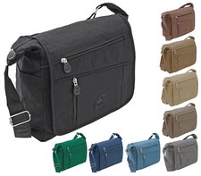 + Damen Tasche Umhängetasche Schultertasche Shopper Citybag Crinkle-Nylon NEU!