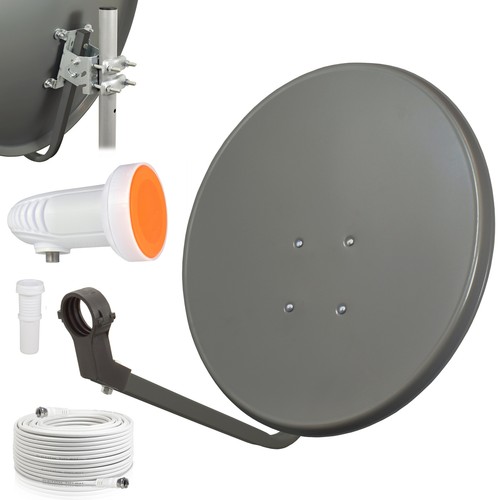 Sat anlage 80cm spiegel - sat,