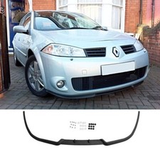 Für Renault Megane Front Spoiler Lippe Frontlippe Frontansatz + Anbaumaterial