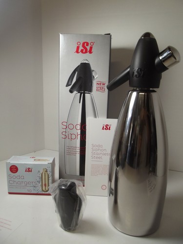 Isi stainless steel soda - steel,