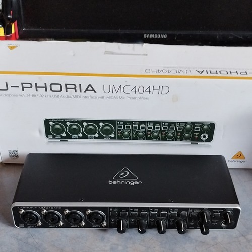 Behringer phoria umc404hd - umc404hd,