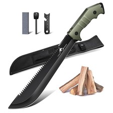 Outdoor Messer D2 Stahl Full Tang Survival Messer Gürtelscheide Geschenk