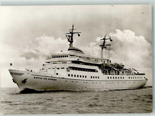 Motorschiff wappen von hamburg - von,