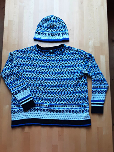 Bogner fair isle pullover - bogner,