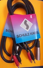 2x Schulz MSKP 1,5m XLR-MALE AUF 2XBANANENSTECKER