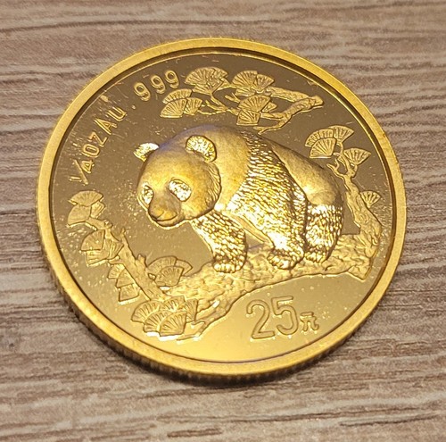 Goldmünze 1997 china panda - goldmünze,