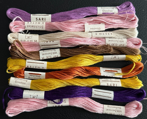 Konvolut neues stickgarn - neues,