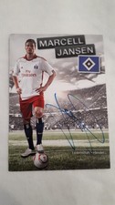 Hamburger SV Marcell Jansen original handsignierte Autogrammkarte