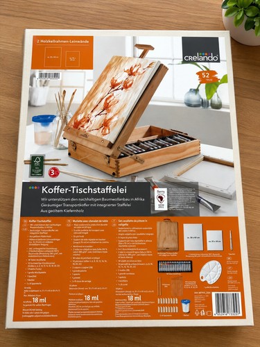 Acrylfarbe tischstaffelei - acrylfarbe,