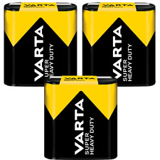 3 x Varta Super Heavy Duty